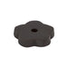 Top Knobs Aspen Flower Knob Backplate