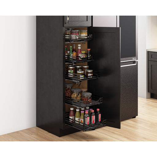 Hardware Resources 21" Black Nickel STORAGE WITH STYLE® Metal Soft-close Pullout Basket