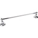 Elements Fairview Polished Chrome 18" Single Towel Bar - Contractor Packed
