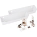 Hardware Resources 11-11/16" Plastic Tip-Out Tray Kit for Sink Front