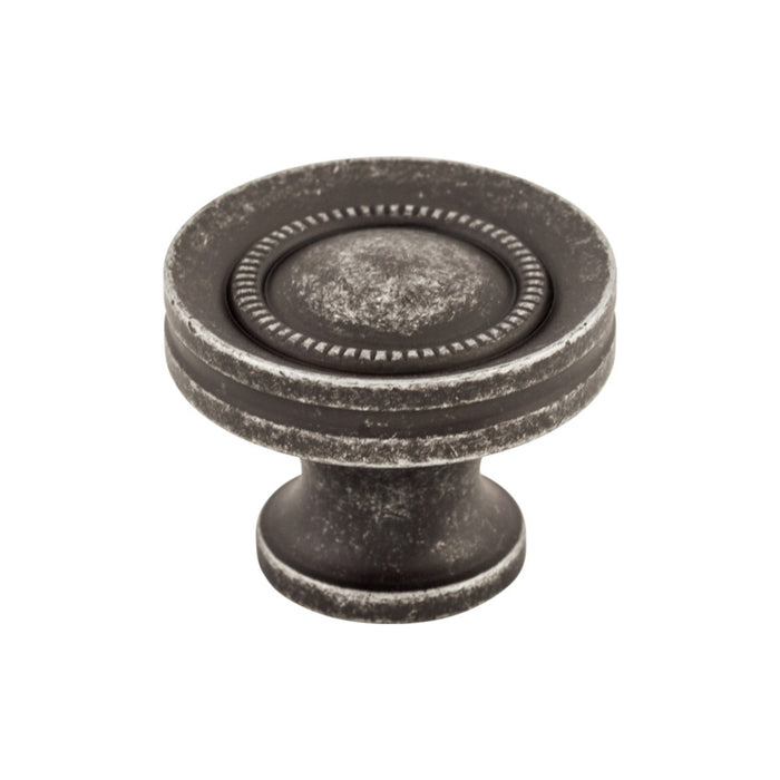 Top Knobs Button Faced 1 1/4" Diameter Round Knob