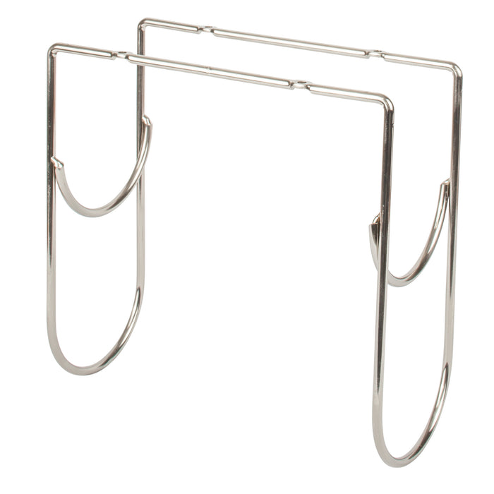 Hardware Resources Satin Nickel Under Cabinet Wine Bottle Rack