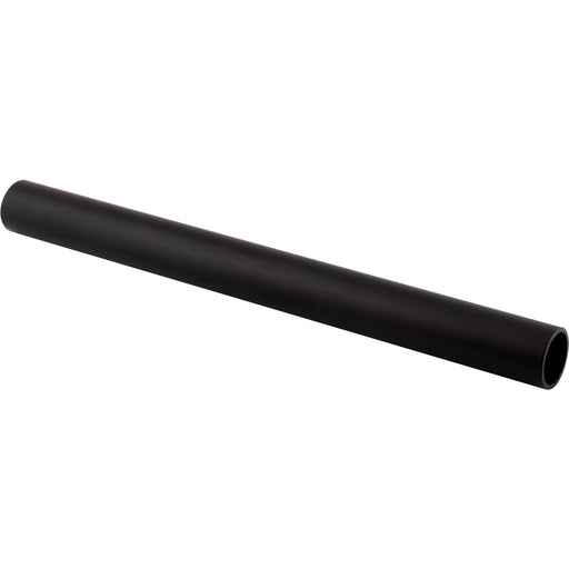 Hardware Resources 48 Matte Black 1-1/16"x12' Round Steel Closet Rods