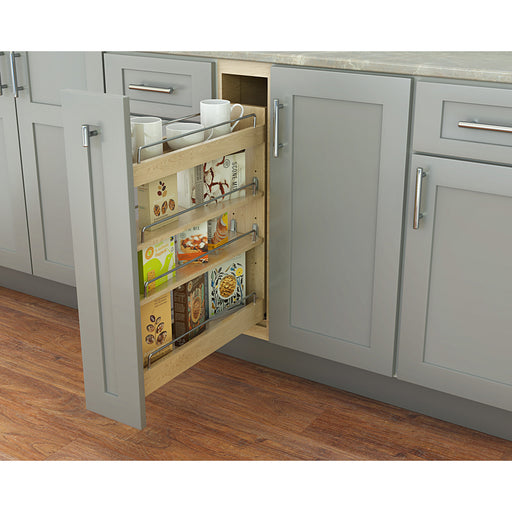 Hardware Resources 6" "No Wiggle" Soft-close Base Filler Pullout