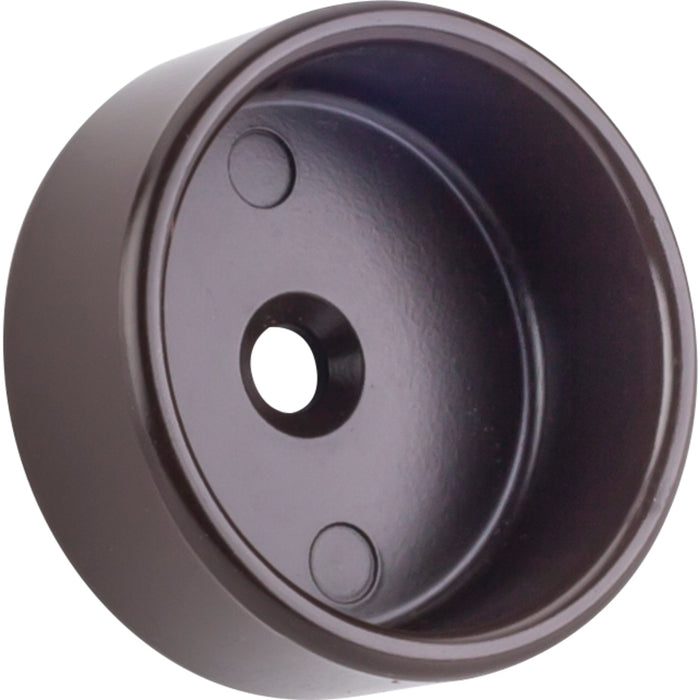 Closed Knock-In Mounting Bracket for Round Closet Rods