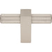 Jeffrey Alexander Larkin Knurled 2-3/8" Length Bar Knob
