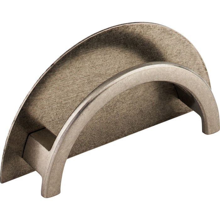 Top Knobs Half Circle Open 3 1/2" Center to Center Finger Pull