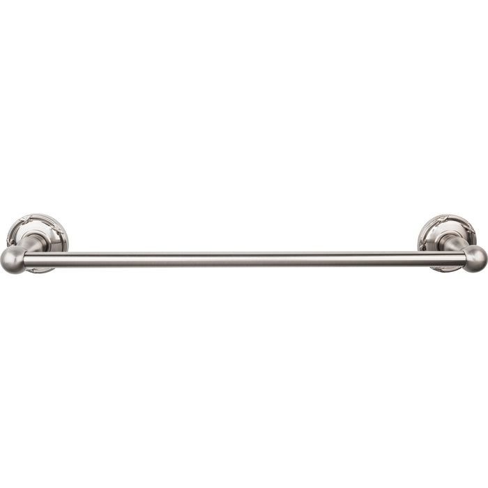 Top Knobs Edwardian Bath Towel Bar Single - Ribbon Bplate