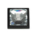 Atlas Legacy Crystal 1 5/16" Length Square Knob