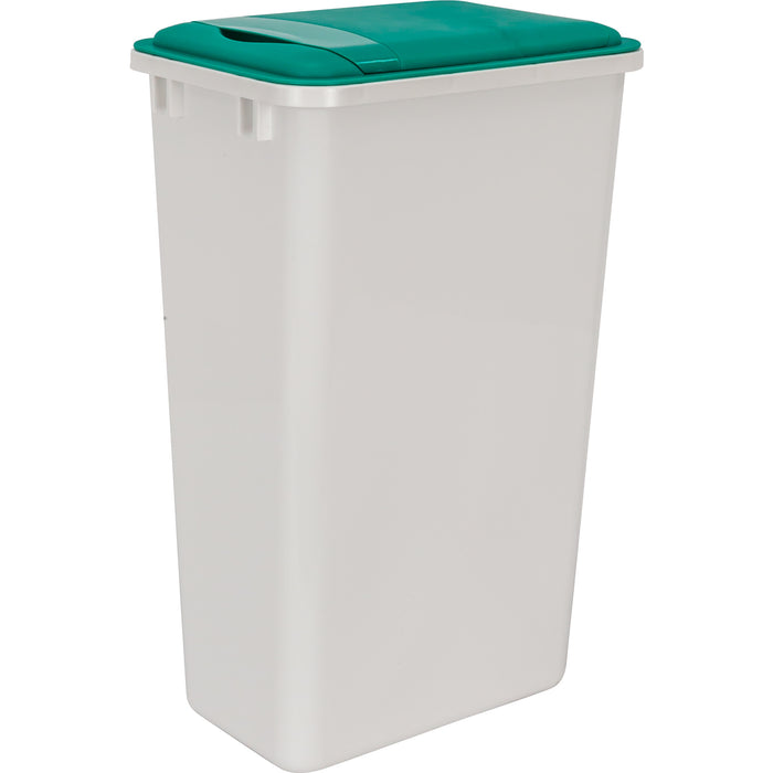 Hardware Resources Green 50 Quart Plastic Waste Container Lid
