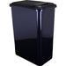 Hardware Resources Black 35 Quart Plastic Waste Container