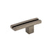 Top Knobs Inset Rail 2 5/8" Length Geometric Knob