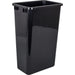 Hardware Resources Black 50 Quart Plastic Waste Container