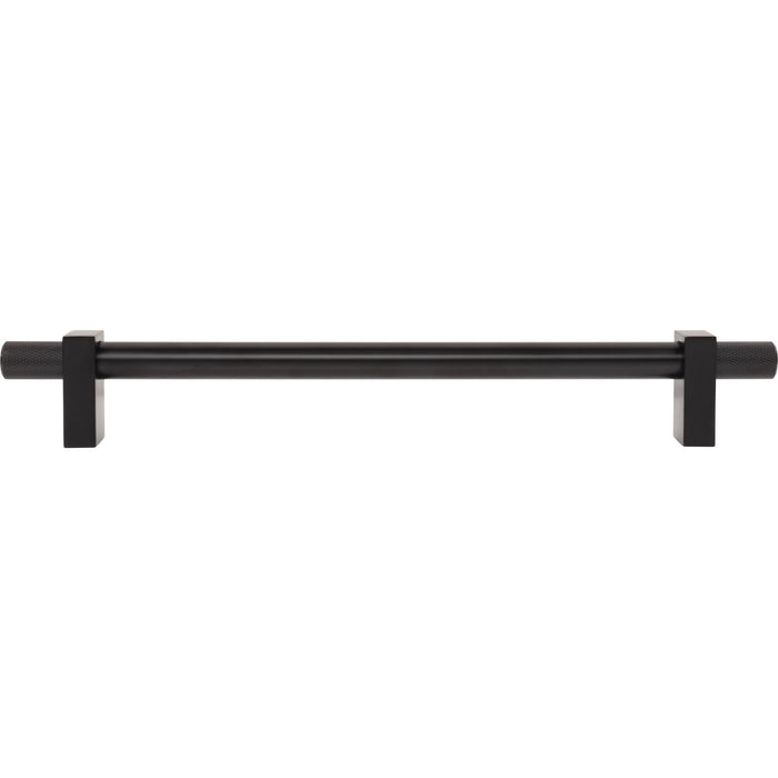 Jeffrey Alexander Larkin Knurled Ends 12" Center-to-Center Appliance Pull