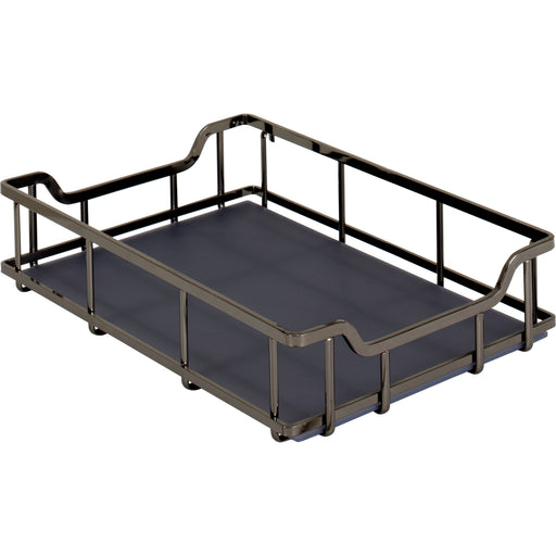 Hardware Resources Extra Black Nickel Baskets for 15" STORAGE WITH STYLE® Blind Corner Organizer